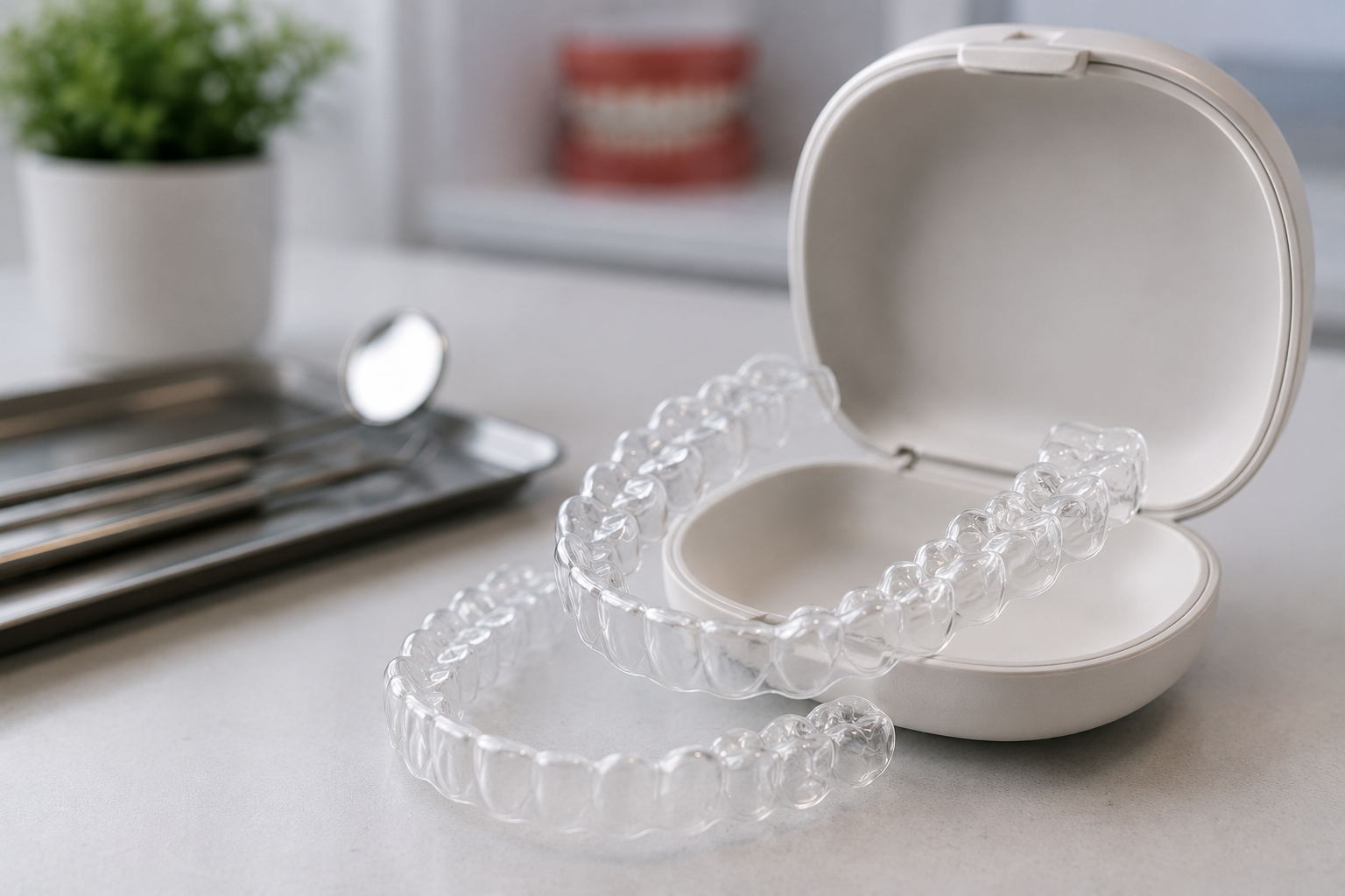 Clear aligner orthodontic treatment at Smiles and More Toronto